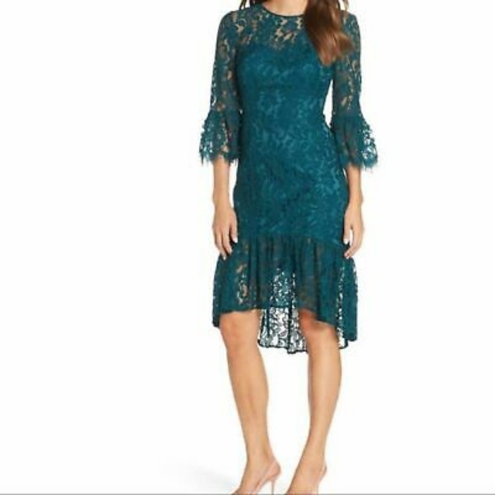 Eliza J hi-low cocktail dress